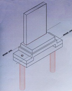 Slot Base for Monoliths Diagram